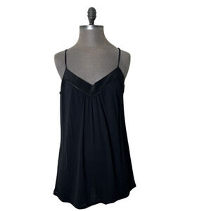 FOSSIL V Neck Spaghetti Strap Tank Top blouse Size Medium